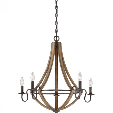Quoizel Shire Chandelier SHR5005RK